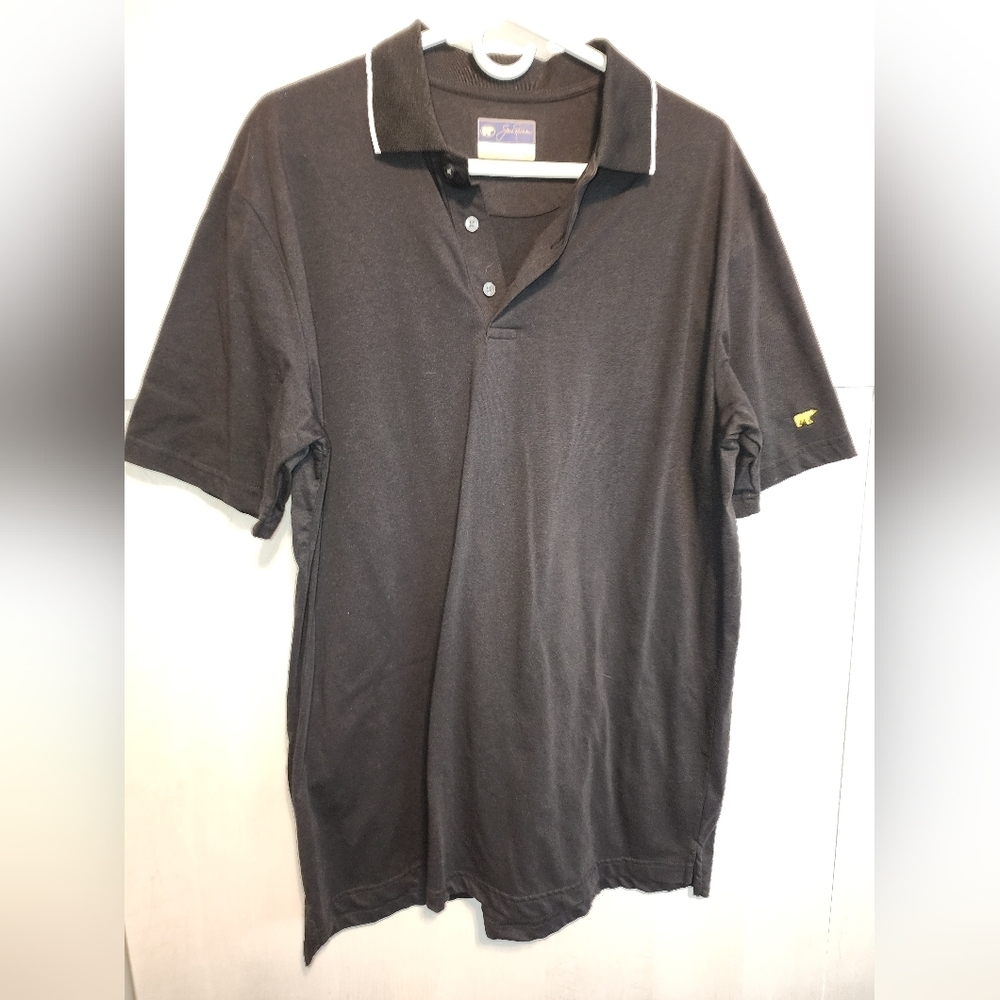 Preowned Jack‎ Nicklaus Black Large Polo
